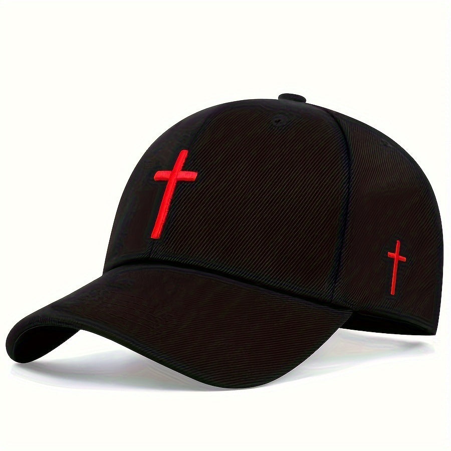 Embroidered Fur-like Green Baseball Cap Sun Protection